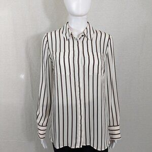 White House Black Market Button Down Top